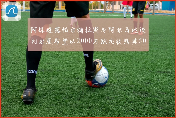 阿媒透露帕尔梅拉斯与阿尔马达谈判进展希望以2000万欧元收购其50所有权